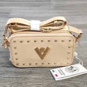 New!Valentino Orlandi Studded Camera‎ Bag